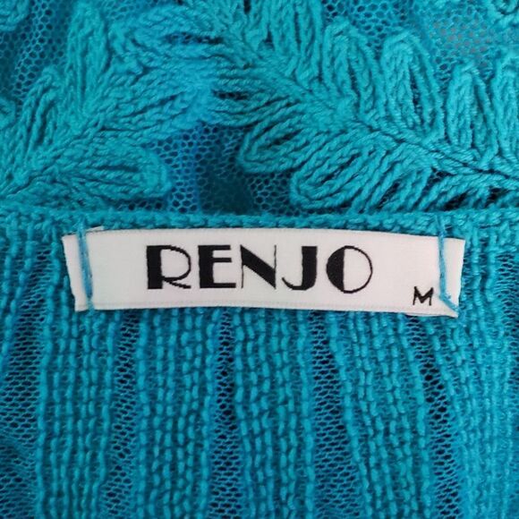 Renjo women's sheer embroidered top - Picture 8 of 9